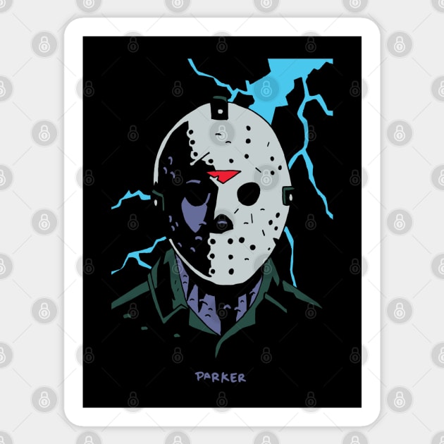 JASON LIVES! Sticker by Artofparker